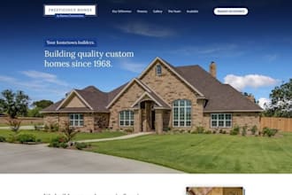 design squarespace construction website hvac contractor roofing pool website