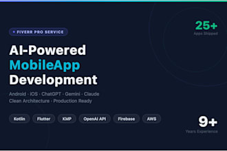 build an android and ios ai app