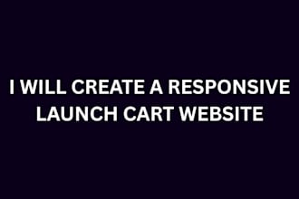 create a launch cart store