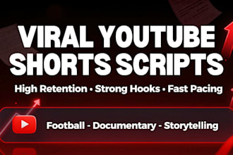 engaging storytelling and documentary youtube shorts scripts