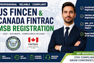 do your US fincen and canada fintrac msb registration