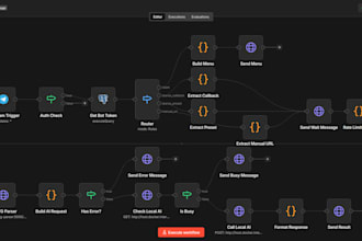 build n8n automation workflows and ai powered bots