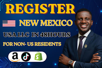 register llc in new mexico and get ein for non US residents