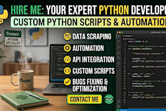 write a python automation script