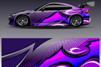 design custom car wraps and vehicle graphics