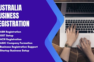 provide abn registration, gst setup, asic and company formation in australia