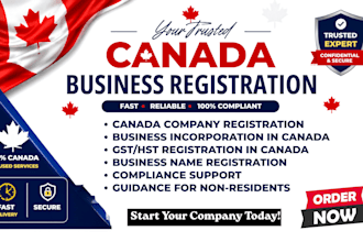 do canada company registration gst hst, incorporations, and canada trademarks