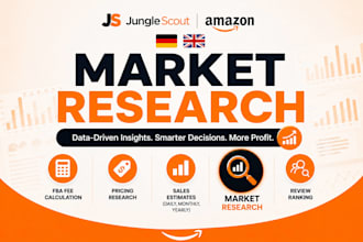 provide amazon market data and sales insights