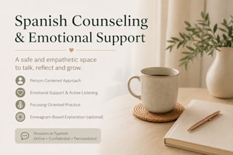 provide empathetic listening and support in spanish