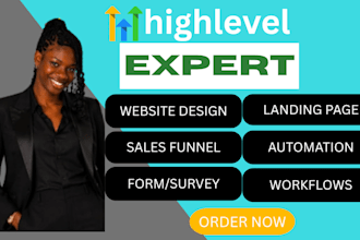 be your go highlevel expert  automation expert , email automation,