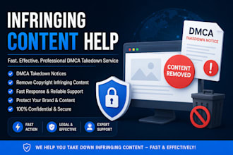 help with dmca takedown issues