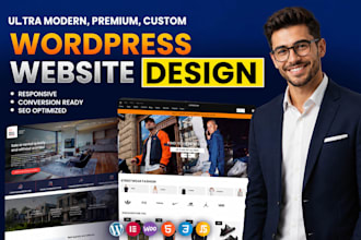 design redesign wordpress website design or blog website