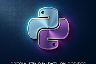 write a python script to automate your files and data