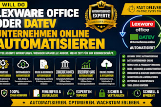 ihr lexware office oder datev unternehmen online automatisieren