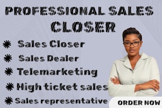 sales closer sales rep salesperson lead generation