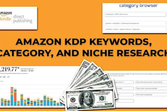 find high selling amazon kindle niches and keywords to help you rank and sell