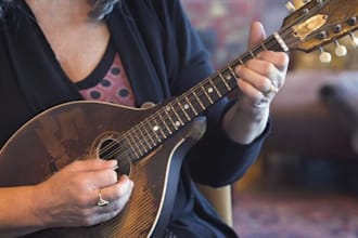 create professional guitar, harp, banjo, mandolin,ukulele and lute recordings