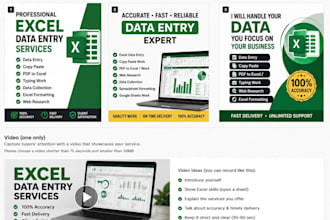 data entry and excel spreadsheet tasks