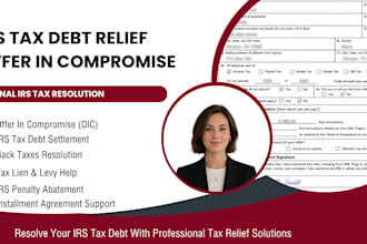 help settle tax debt and negotiate offer in compromise