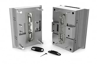 do cad design engineering drawing  injection mold and manufacturing