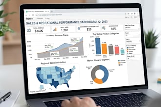create a tableau or power bi dashboard