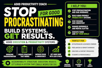 help adhd entrepreneurs stop procrastinating and improve productivity