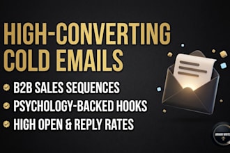 write sales email copywriting for your b2b cold email campaign