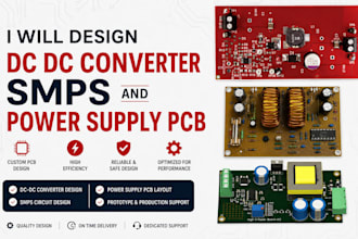 design dc dc converter smps and power supply pcb
