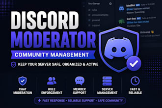moderate and manage your discord server professionally