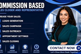 commission based appointment setter and sales closer