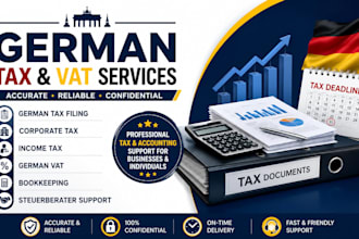german tax filling corporate tax bookkeeping income tax steuerberater german vat