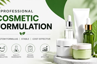 formulate custom cosmetic, skincare formulation, laundry product