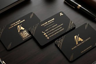 design luxury and premium business card