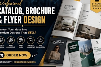 design product catalog,brochure,catalog,lookbook and line sheet