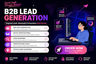 provide targeted b2b leads and verified email lists