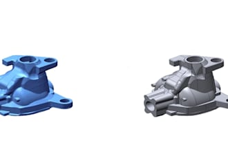 do reverse engineering from mesh, scan to cad , stl to step and cleanup scan