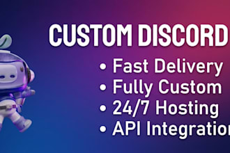 make you a custom discord bot