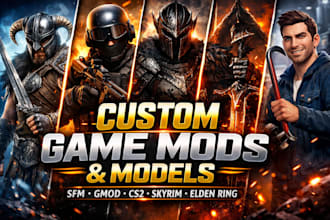 do bannerlord, skyrim, l4d2 bg3 elden ring fallout, withcer 3 model assets armor