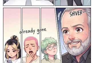 create a personalized manga story from your photo, 10 pages