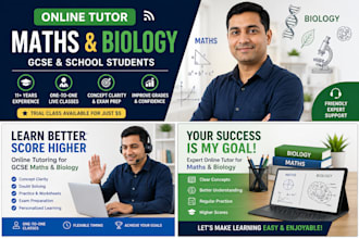 teach gcse biology and maths online with clear concepts