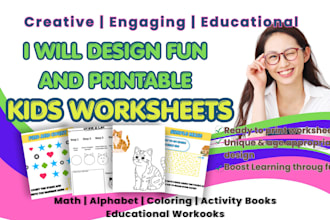 do custom printable KDP etsy coloring worksheet templates
