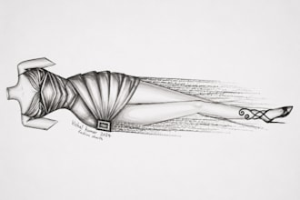 draw stylish women fashion design sketches