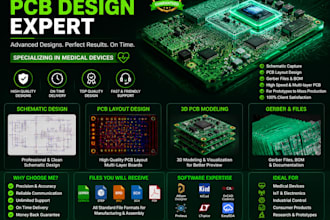 design high frequency, multilayer pcbs for iot, automotive  medical