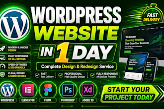 design or redesign your wordpress website as a landing page expert