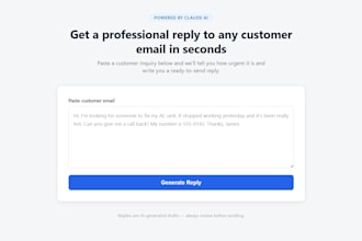 build a claude ai email automation for your small business