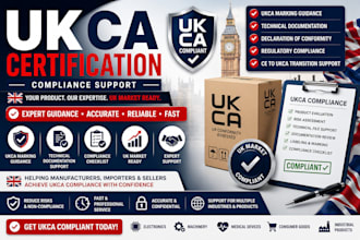 help you obtain ukca certification and compliance support