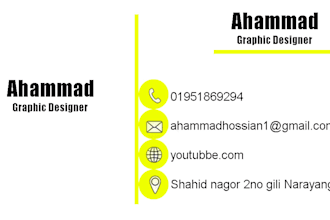 create modern business card and stationery design
