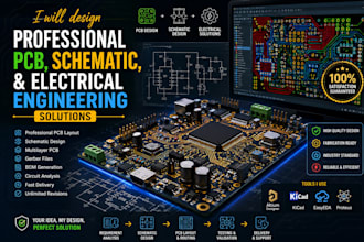 design pcb routing and electrical circuit solutions