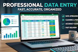manually enter and organize data into google sheets accurately