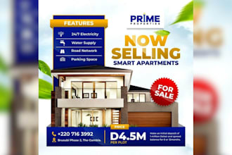 design luxury real estate property sales flyer realtor flyer social media design